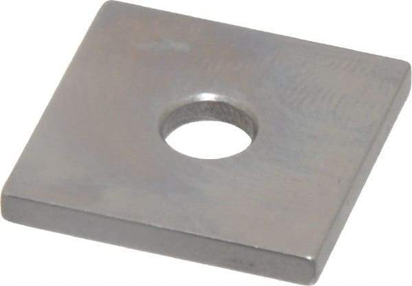 Mitutoyo - 0.11" Square Steel Gage Block - Accuracy Grade 0, Includes Certificate of Inspection - USA Tool & Supply