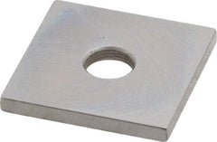 Mitutoyo - 0.1" Square Steel Gage Block - Accuracy Grade 0, Includes Certificate of Inspection - USA Tool & Supply