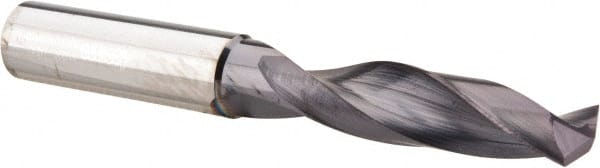 Accupro - 11/32" 140° Solid Carbide Jobber Drill - USA Tool & Supply