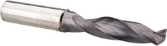Accupro - 11/32" 140° Solid Carbide Jobber Drill - USA Tool & Supply