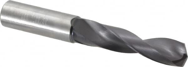 Accupro - 33/64" 140° Solid Carbide Jobber Drill - USA Tool & Supply