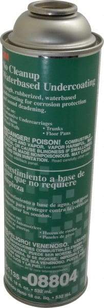 3M - 20 oz, Black, Water Based Undercoat - Comes in Aerosol Can - USA Tool & Supply