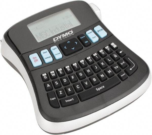 Dymo - Desktop Electronic Label Maker - 200 DPI Resolution, 6.4" Wide x 6" Long - USA Tool & Supply