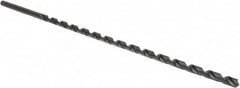Value Collection - 7/16" 118° 2-Flute High Speed Steel Extra Length Drill Bit - USA Tool & Supply