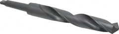 Interstate - 1-1/2", 3MT 118° Point High Speed Steel Taper Shank Drill Bit - USA Tool & Supply