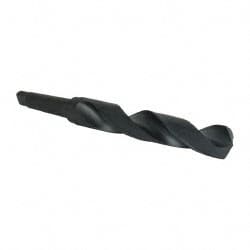 Interstate - 1-49/64", 4MT 118° Point High Speed Steel Taper Shank Drill Bit - USA Tool & Supply