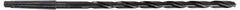 Interstate - 1-9/16", 5MT 118° Point High Speed Steel Taper Shank Drill Bit - Oxide Finish, 12" Flute Length, 18" OAL, Spiral Flute, Series 502 - USA Tool & Supply