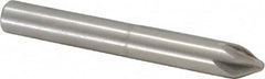 Interstate - 1/4" Head Diam, 1/4" Shank Diam, 6 Flute 60° Cobalt Countersink - USA Tool & Supply