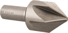 Interstate - 1-1/2" Head Diam, 3/4" Shank Diam, 6 Flute 82° Cobalt Countersink - USA Tool & Supply