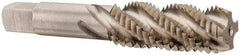 Interstate - 3/4-10 UNC 4 Flute Bottoming Spiral Flute Tap - High Speed Steel, Bright Finish, 4-1/4" OAL, Right Hand Flute, Right Hand Thread, H3 - USA Tool & Supply