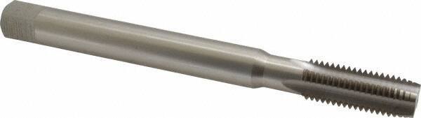 Interstate - 3/4-10 UNC, 4 Flute Plug Hand Pulley Tap - High Speed Steel, Bright Finish, Right Hand Flute, H3 Thread Limit, 8" OAL - USA Tool & Supply