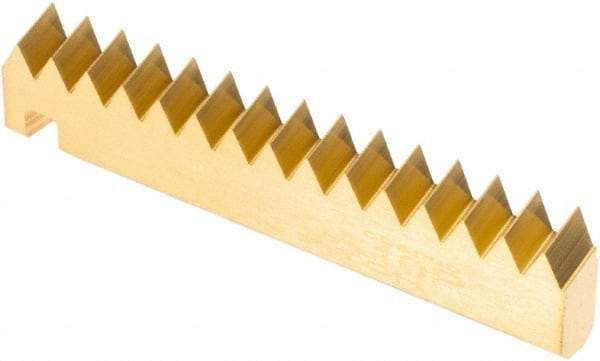 Made in USA - 10 TPI, UN Standard, ATM Grade Thread Mill Insert - Carbide - USA Tool & Supply