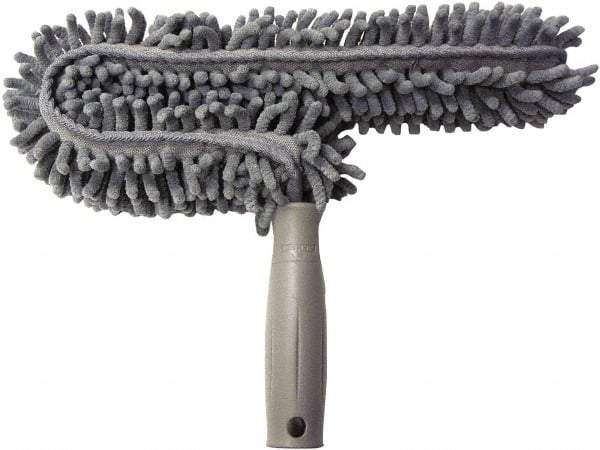 Unger - Microfiber Duster - 11" OAL, Gray - USA Tool & Supply