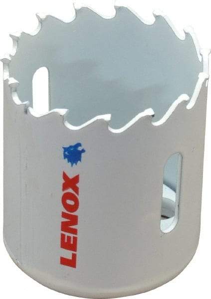 Lenox - 1-5/8" Diam, 1-1/2" Cutting Depth, Hole Saw - Carbide-Tipped Saw, Toothed Edge - USA Tool & Supply