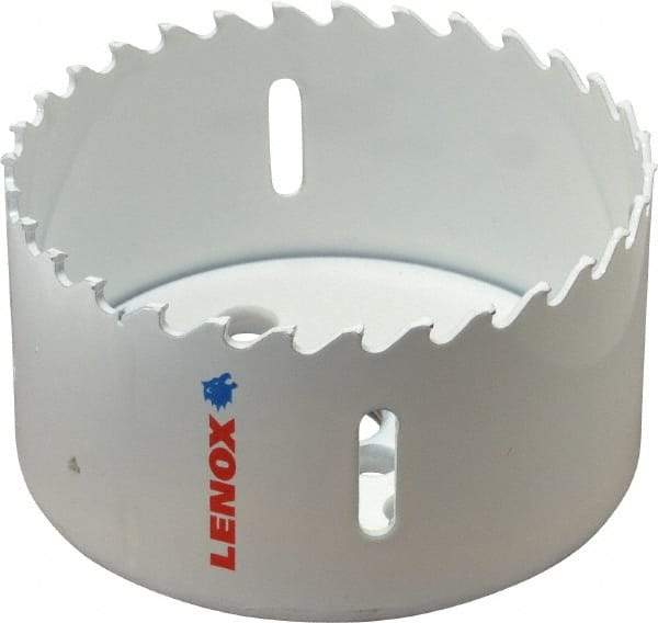 Lenox - 3-3/8" Diam, 1-1/2" Cutting Depth, Hole Saw - Carbide-Tipped Saw, Toothed Edge - USA Tool & Supply