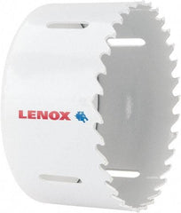 Lenox - 3-1/2" Diam, 1-1/2" Cutting Depth, Hole Saw - Carbide-Tipped Saw, Toothed Edge - USA Tool & Supply