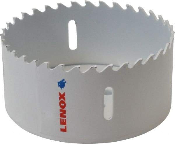 Lenox - 3-3/4" Diam, 1-1/2" Cutting Depth, Hole Saw - Carbide-Tipped Saw, Toothed Edge - USA Tool & Supply