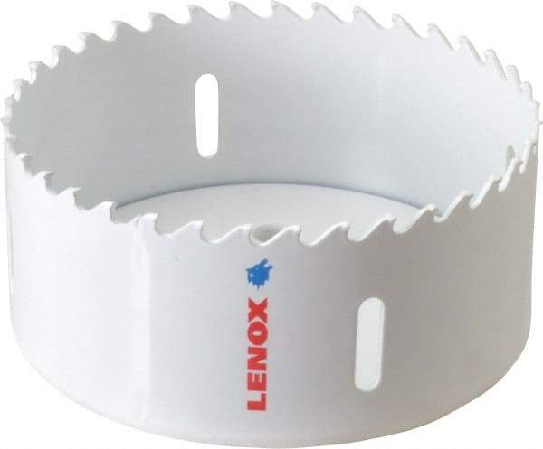 Lenox - 4" Diam, 1-1/2" Cutting Depth, Hole Saw - Carbide-Tipped Saw, Toothed Edge - USA Tool & Supply