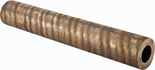 Made in USA - 2 Inch Outside Diameter x 13 Inch Long, Aluminum Bronze Round Tube - 1-1/4 Inch Inside Diameter, Alloy Aluminum Bronze (CDA 954), 8 Lb. Shipping Weight - USA Tool & Supply
