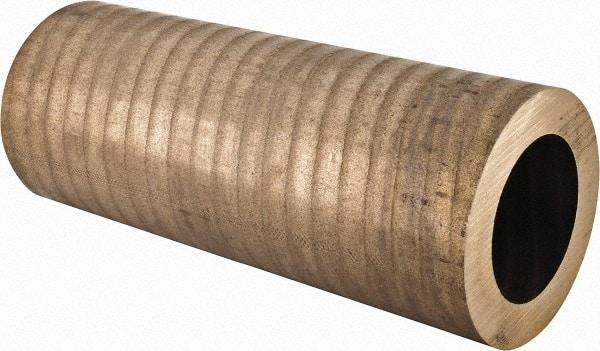 Made in USA - 5 Inch Outside Diameter x 13 Inch Long, Aluminum Bronze Round Tube - 3-1/2 Inch Inside Diameter, Alloy Aluminum Bronze (CDA 954), 40 Lb. Shipping Weight - USA Tool & Supply