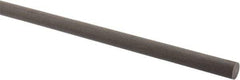 Made in USA - 2' Long, 3/8" Diam, Acetal (PTFE-Filled) Plastic Rod - Brown - USA Tool & Supply