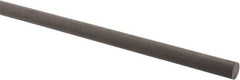 Made in USA - 4' Long, 3/8" Diam, Acetal (PTFE-Filled) Plastic Rod - Brown - USA Tool & Supply