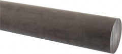 Made in USA - 1' Long, 2" Diam, Acetal (PTFE-Filled) Plastic Rod - Brown - USA Tool & Supply