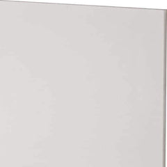 Made in USA - 3/16" Thick x 12" Wide x 2' Long, Acetal Sheet - Natural - USA Tool & Supply