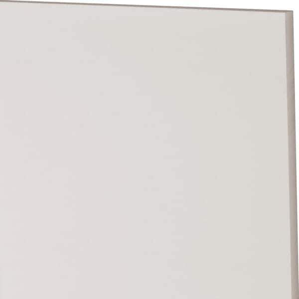 Made in USA - 1/4" Thick x 12" Wide x 4' Long, Acetal Sheet - Natural - USA Tool & Supply