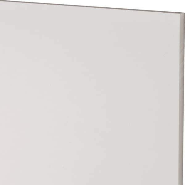 Made in USA - 1/4" Thick x 24" Wide x 4' Long, Acetal Sheet - Natural - USA Tool & Supply