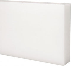 Made in USA - 1' x 4" x 1" Natural (Color) Acetal Rectangular Bar - USA Tool & Supply