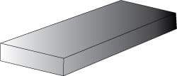 Made in USA - 1" Thick x 48" Wide x 10' Long, Polyethylene (UHMW) Sheet - Blue, Glass-Filled Grade - USA Tool & Supply