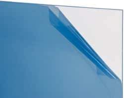 Made in USA - 0.06" Thick x 12" Wide x 3' Long, Acrylic Sheet - Clear - USA Tool & Supply