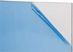Made in USA - 0.08" Thick x 12" Wide x 3' Long, Acrylic Sheet - Clear - USA Tool & Supply