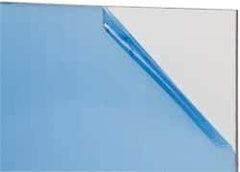 Made in USA - 0.08" Thick x 12" Wide x 3' Long, Acrylic Sheet - Clear - USA Tool & Supply