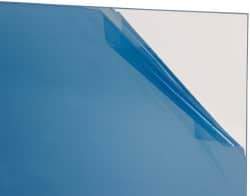 Made in USA - 0.08" Thick x 24" Wide x 2' Long, Acrylic Sheet - Clear - USA Tool & Supply