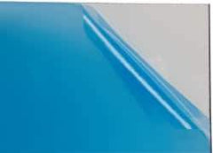 Made in USA - 1/8" Thick x 24" Wide x 2' Long, Acrylic Sheet - Clear - USA Tool & Supply