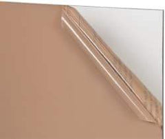 Made in USA - 3/16" Thick x 24" Wide x 3' Long, Acrylic Sheet - Clear - USA Tool & Supply