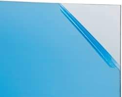 Made in USA - 3/16" Thick x 48" Wide x 4' Long, Acrylic Sheet - Clear - USA Tool & Supply