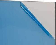 Made in USA - 1/4" Thick x 12" Wide x 2' Long, Acrylic Sheet - Clear - USA Tool & Supply