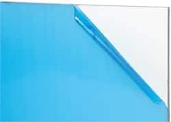 Made in USA - 1/4" Thick x 24" Wide x 2' Long, Acrylic Sheet - Clear - USA Tool & Supply