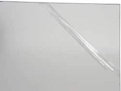 Made in USA - 1/4" Thick x 48" Wide x 4' Long, Acrylic Sheet - Clear - USA Tool & Supply