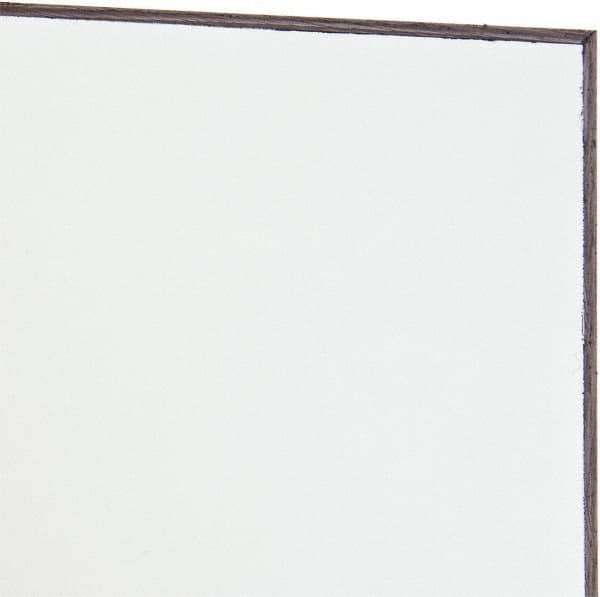 Made in USA - 1/8" Thick x 24" Wide x 2' Long, Acrylic Sheet - Clear, Abrasion Resistant Grade - USA Tool & Supply