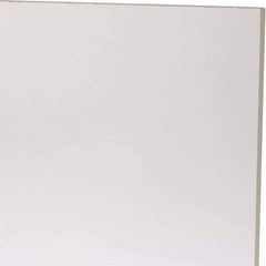 Made in USA - 1/4" Thick x 12" Wide x 2' Long, Acrylic Sheet - Clear, Abrasion Resistant Grade - USA Tool & Supply