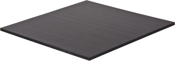 Made in USA - 2' x 24" x 3/8" Black Noryl (PPO) Sheet - USA Tool & Supply