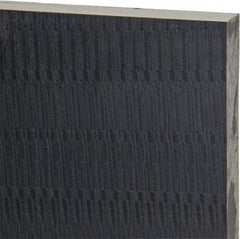 Made in USA - 1/2" Thick x 12" Wide x 1' Long, Noryl (PPO) Sheet - Black - USA Tool & Supply