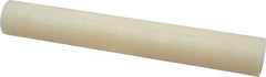 Made in USA - 1' Long, 1-3/4" Diam, Nylon 6/6 Plastic Rod - Natural (Color) - USA Tool & Supply