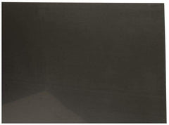 Made in USA - 1/32" Thick x 12" Wide x 2' Long, Nylon 6/6 (MDS-Filled) Sheet - Black - USA Tool & Supply