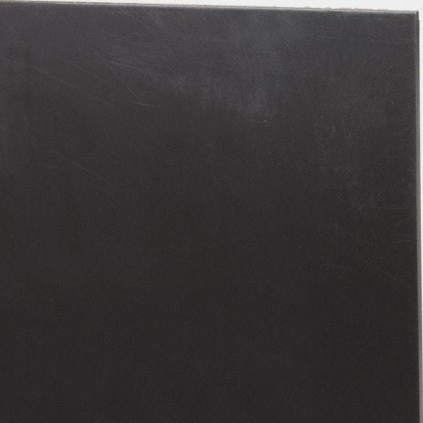 Made in USA - 1/16" Thick x 12" Wide x 2' Long, Nylon 6/6 (MDS-Filled) Sheet - Black - USA Tool & Supply