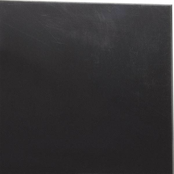 Made in USA - 3/32" Thick x 12" Wide x 1' Long, Nylon 6/6 (MDS-Filled) Sheet - Black - USA Tool & Supply